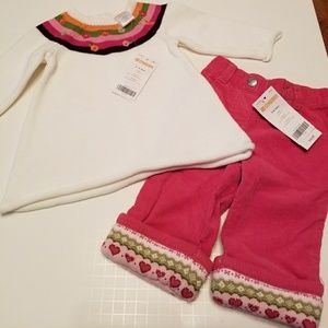 Gymboree 2 piece set.